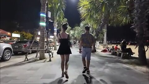 Beach Road Pattaya. Incredible walk. Thailand. April 2025. Pattaya Through My Eyes. Freelancers. 4K