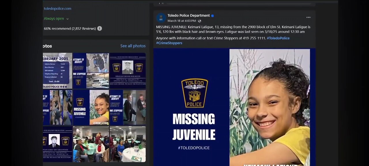 13 year old goes missing and days later her body is found. Her father is arrested!!