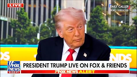 President Trump on Fox & Friends: Charlie Kirk’s Assassin CAPTURED