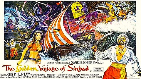 THE GOLDEN VOYAGE OF SINBAD 1973 Ray Harryhausen Strikes Gold with Arabian Epic FULL MOVIE HD & W/S