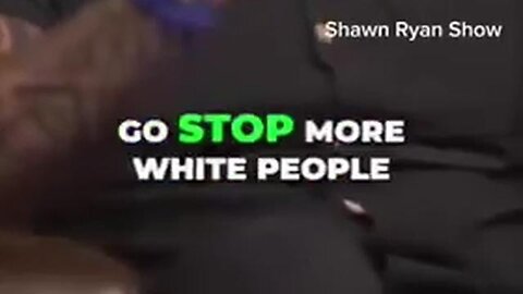 Go stop more white people! Make it make sense!