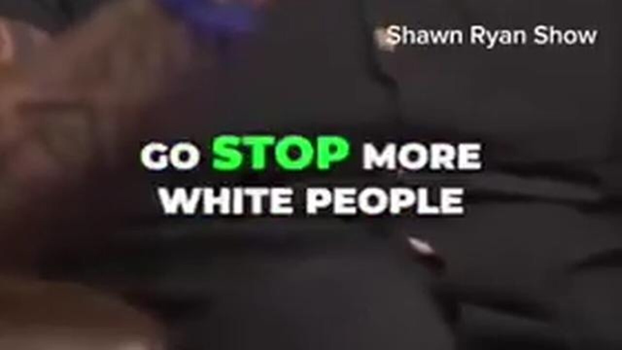 Go stop more white people! Make it make sense!