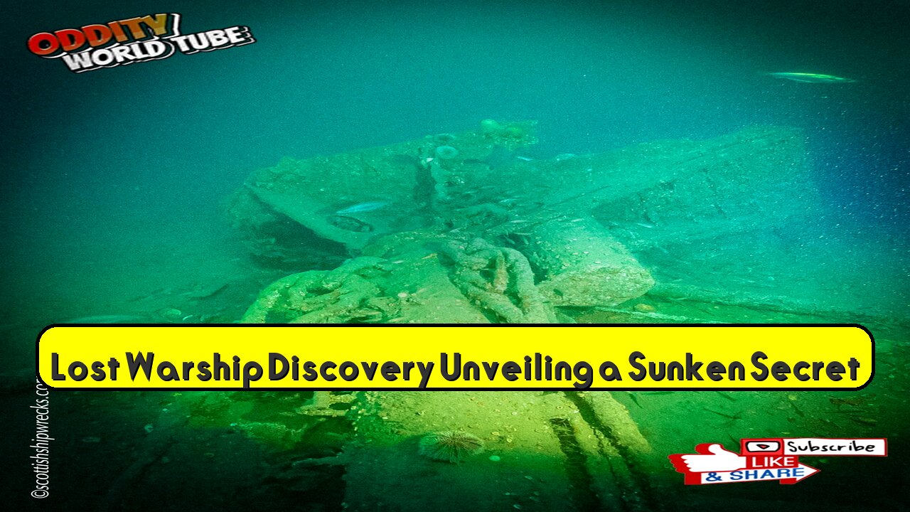 Lost Warship Discovery: Unveiling a Sunken Secret #WarshipHistory #NavalMystery