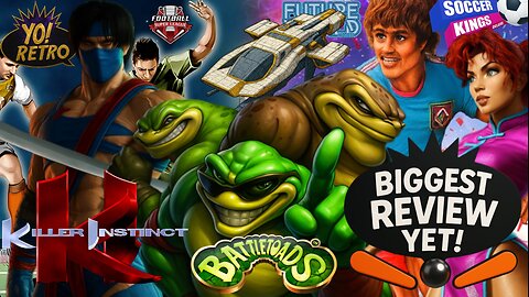 Yo! Retro #57 Biggest Atgames Review Yet! #killerinstinct #battletoads #zenstudios #yoretro