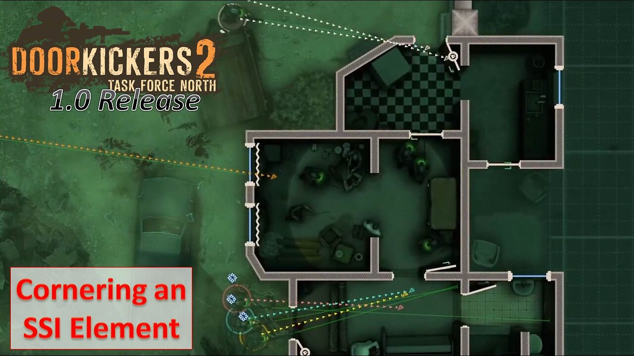 Cornering The SSI - Never See, Never Be Missions l Door Kickers 2