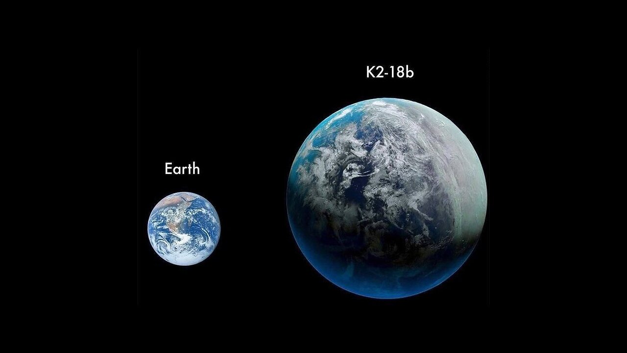 Possible indicators of life discovered on an alien planet.