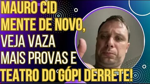URGENTE: Mauro Cid mente pro Xandão de novo, Veja vaza mais provas e teatro do gópi derrete!