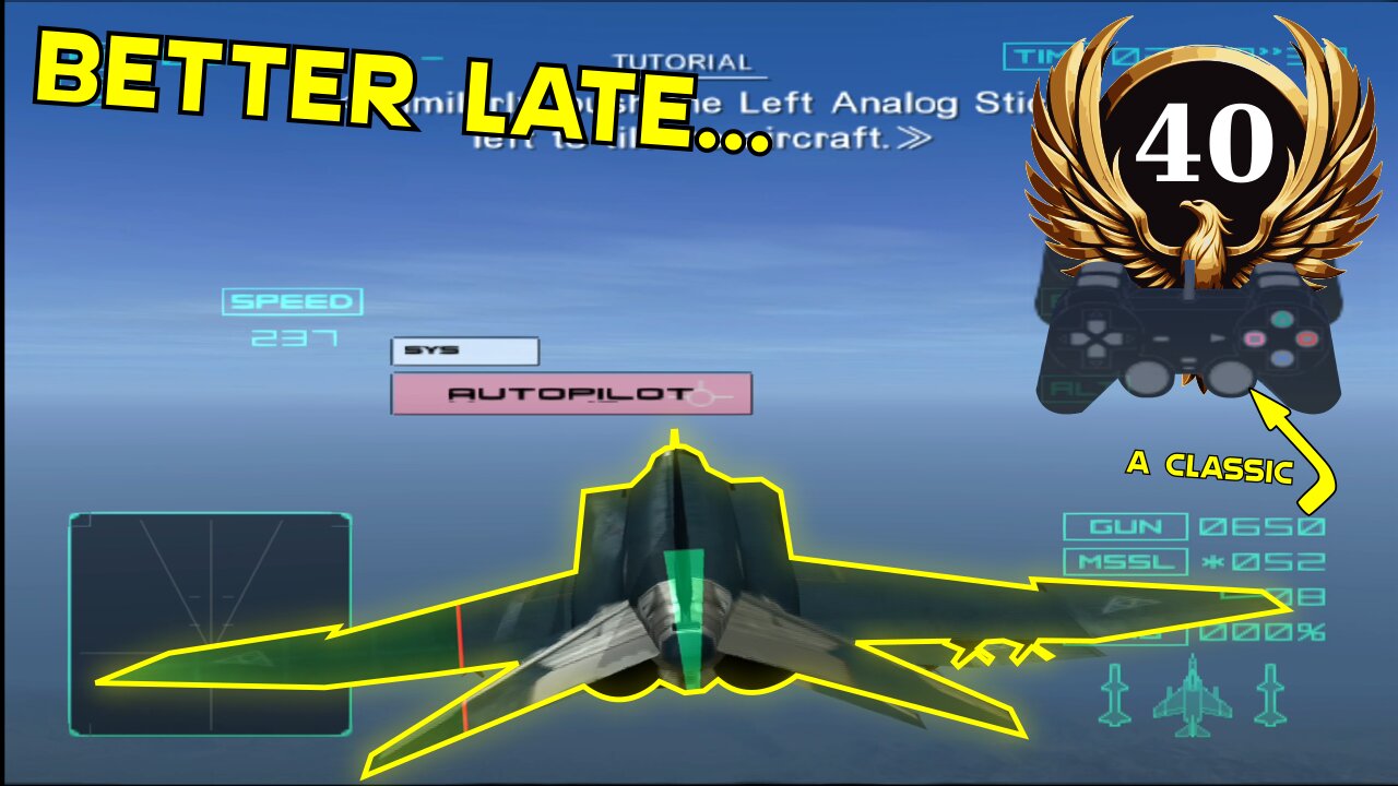 Ace Combat 4: Shattered Skies E40 [A nice bow tie] Finishing the way it should have started.