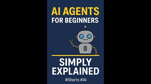 AI Agents For Beginner? 🤖 Simply explained | #shorts #aiforbeginners #aiexplained #aiagents #openai