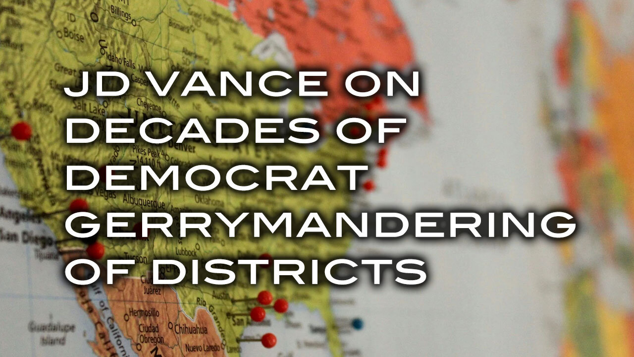 JD Vance on Decades of Democrat Gerrymandering of Districts