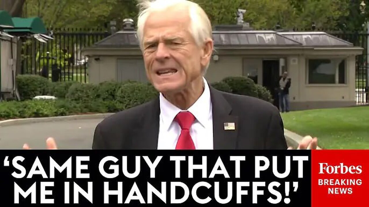 Peter Navarro Lays Out Weaponization Allegations After FBI Agent Shockingly Fired