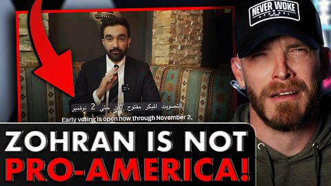 Zohran Posts New Ad Speaking Arabic!! This IS NOT American!!