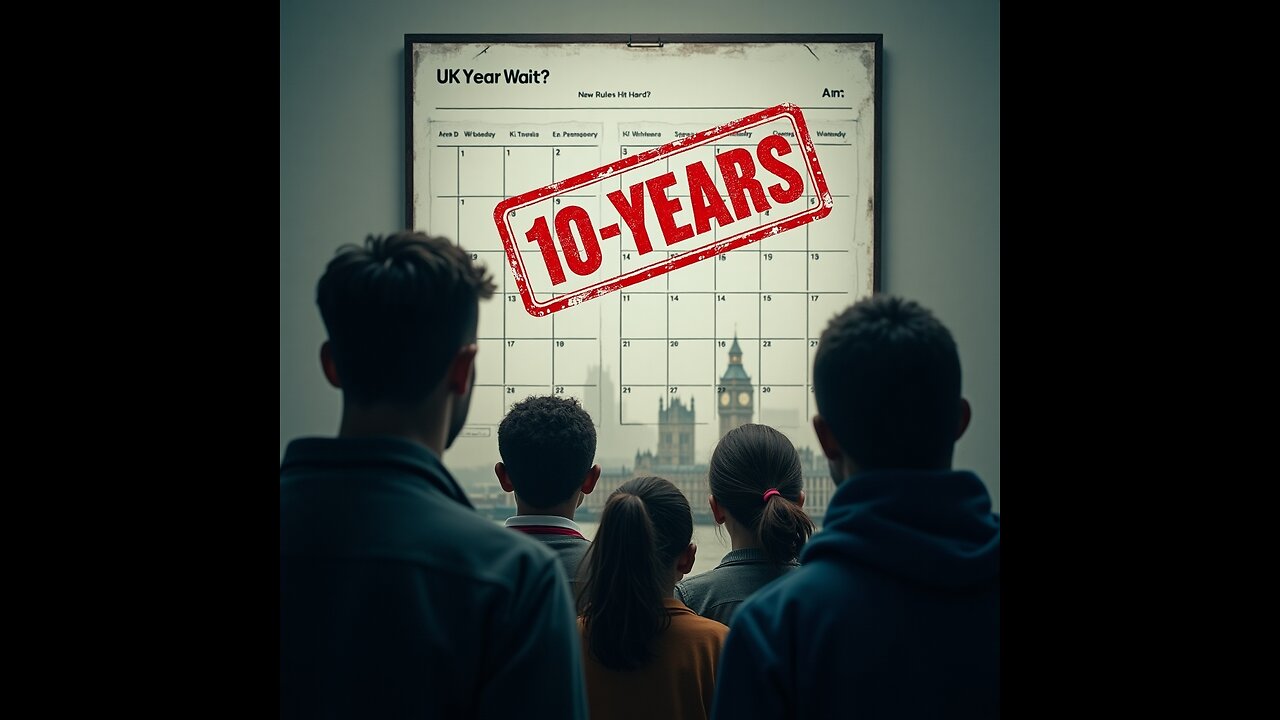 UK Drops Bombshell on Migrants: 10-Year Wait Shakes Lives Already in Progress!" "A rule change