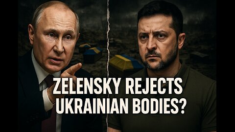 ⚠️ Zelensky Refuses to Receive Ukrainian Corpses? Moscow’s Shocking Accusation