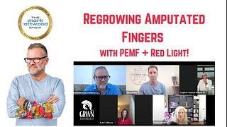 Regrowing Amputated Fingers with PEMF + Red Light! - 5th June 2025