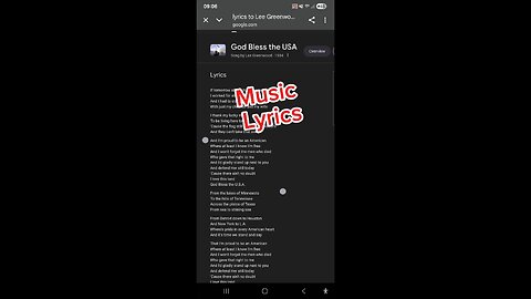 Music Lyrics