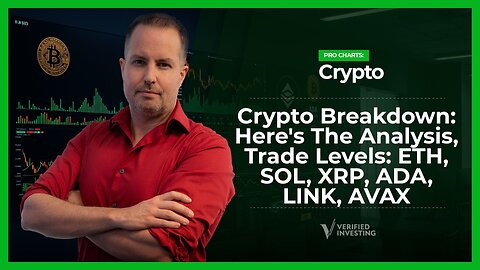 Crypto Breakdown: Technical Analysis Warning For Crypto Investors In ETH, SOL, XRP, AVAX, LINK, ADA
