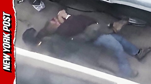 Chaotic moment CBP agent appears to put Mexican migrant in a chokehold – leaving him hospitalized