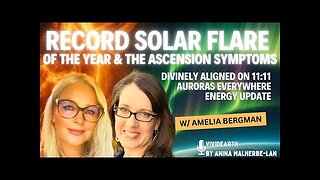 SOLAR FLARES, 3i/ATLAS & ASCENSION SYMPTOMS | Energy Update w/ Intuitive Prizm Healer Amelia Bergman