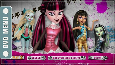 Monster High: Ghouls Rule! - DVD Menu