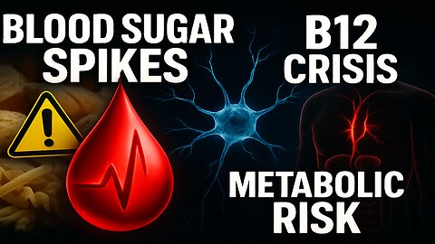 High-Starch Diet EXPOSED: Blood Sugar Spikes, B12 Crisis, and Metabolic Risk