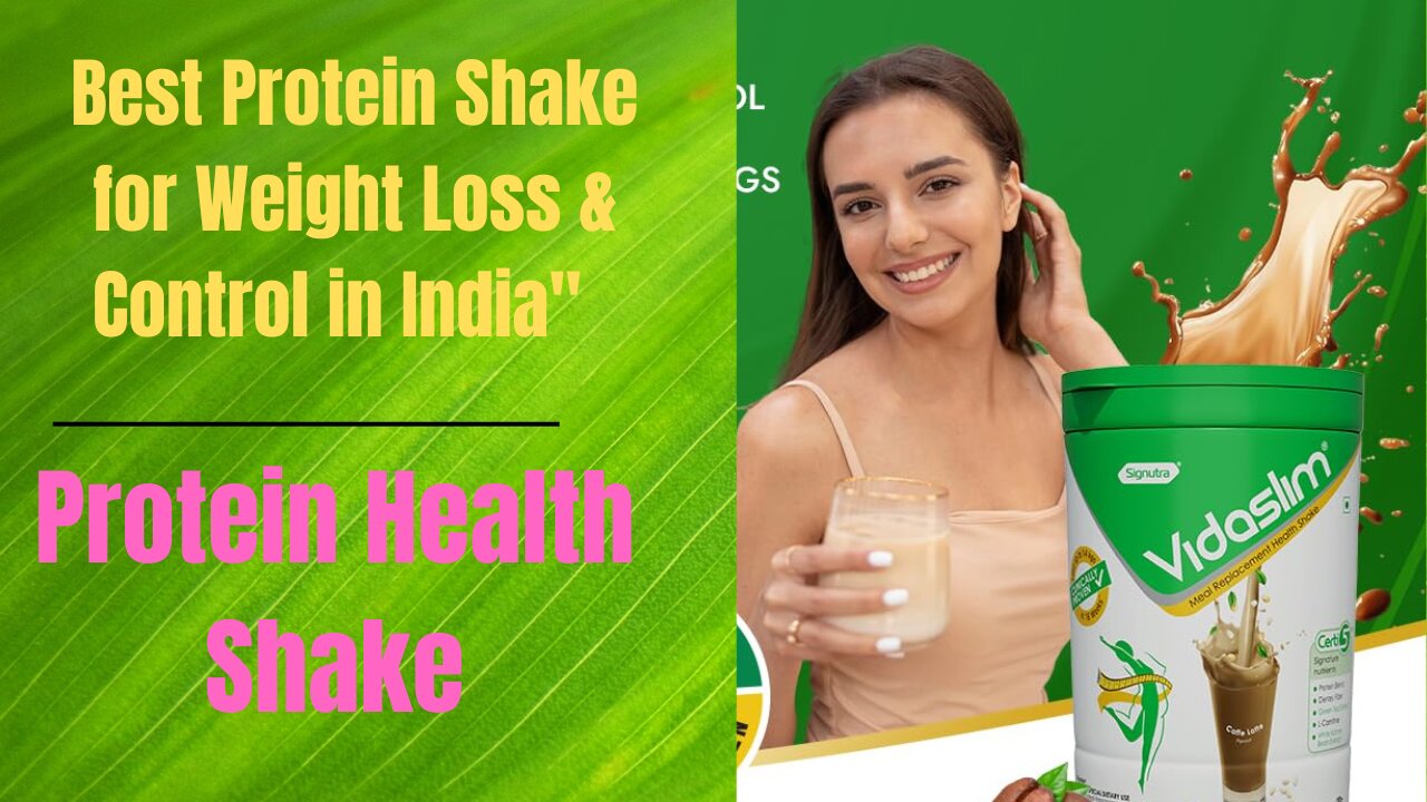 "Vidaslim Meal Replacement Shake Review | Best Protein Shake for Weight Loss & Control in India"