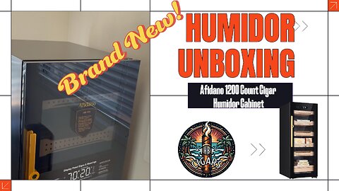 AFIDANO 1200 HUMIDOR REVIEW | CODE HB15 for 15% OFF
