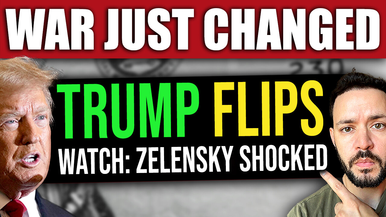 BREAKING: Trump's War Stance FLIPS in Zelensky Meeting
