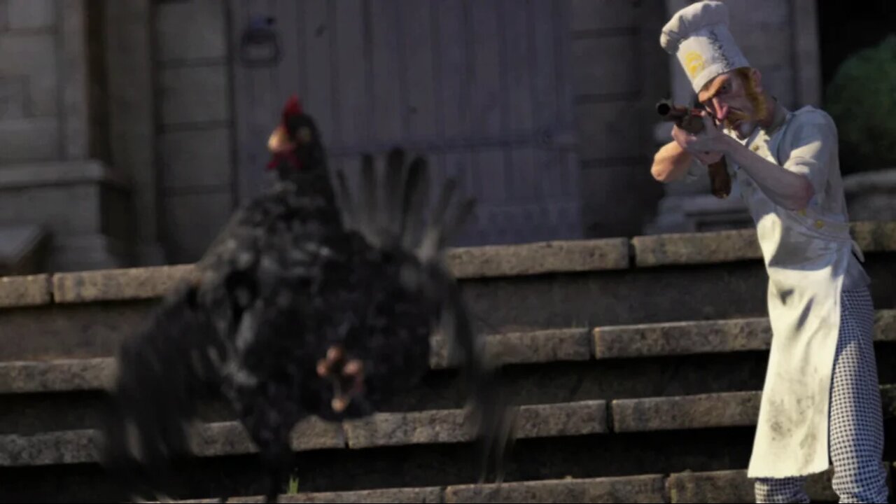 Fable 3 – Chicken Chase Scene | Opening Cinematic Intro
