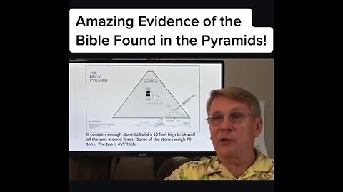 "Stunning Biblical Proof Discovered in Pyramids: 2-Minute Clip"