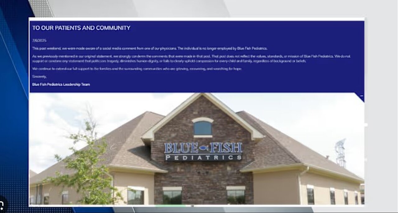 Texas Pediatrician Fired Over Sickening Post Targeting MAGA Texas Flood Victims