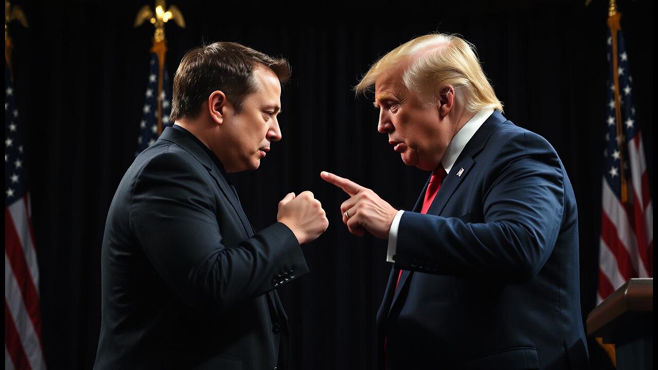 Elon Vs. Trump #MAGA Billionaire Beef 😡