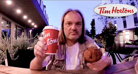 Tim Hortons Raisin Bran Muffin + Dark Roast Coffee with Pumpkin Spice Shot Review
