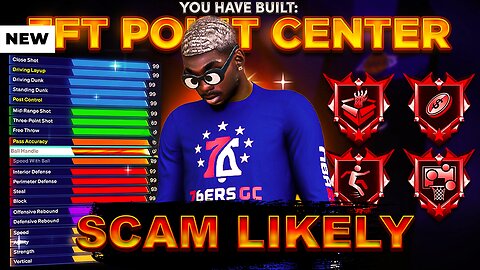 🚨🔴LIVE - TRIPLE THREAT CHALLENGE #1 RANKED 6'10 POINT GAWD | !build !cam !join !member !psn
