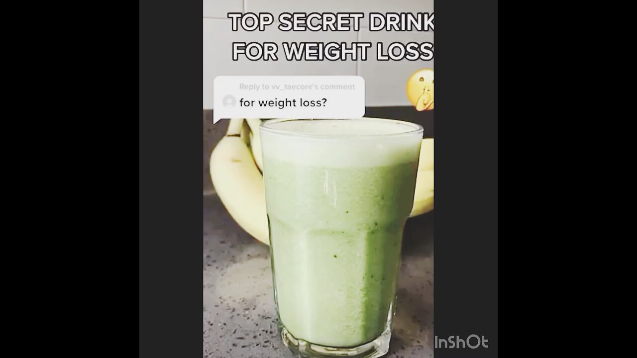 Healthy green smoothie for weight loss 💪💪💯