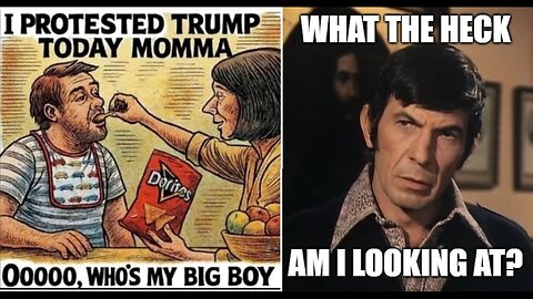 Buggin' Out: Cringe LICE Agent Cosplayers Infest The US Constitution At Seattle's 'No Kings' Protest