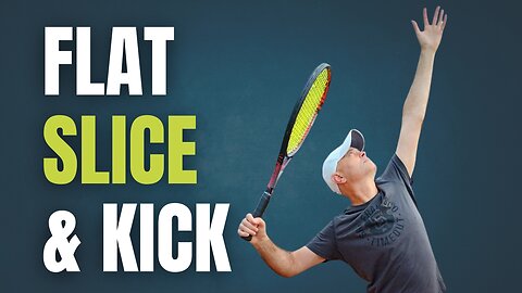 Practice THIS Tennis Serve Drill: Flat, Slice & Kick (Intermediate & Advanced)