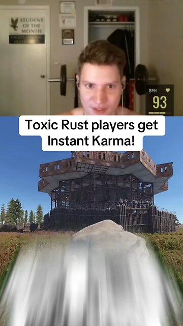 Toxic Rust players instant karma