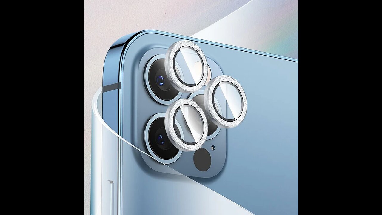 iPhone Camera Lens Protector, with Multi-layer Design & Premium Tempered Glass (2-Pack)