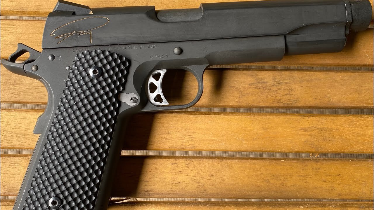 My First Custom Hand Built 1911 (AKA The Kimber Killer) which is a 70 Series Full-Size 45ACP Pistol