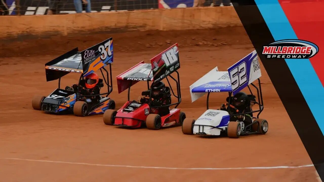 Beginner, Box Stock, And JR Wing Features At Millbridge Speedway (8/26/2025)