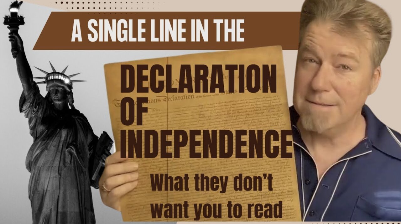 The Line of the Declaration They Don’t Teach