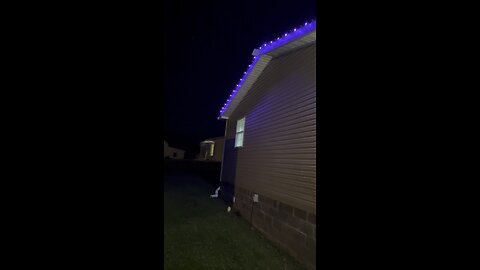 Ivany’s Halloween lighting 2025