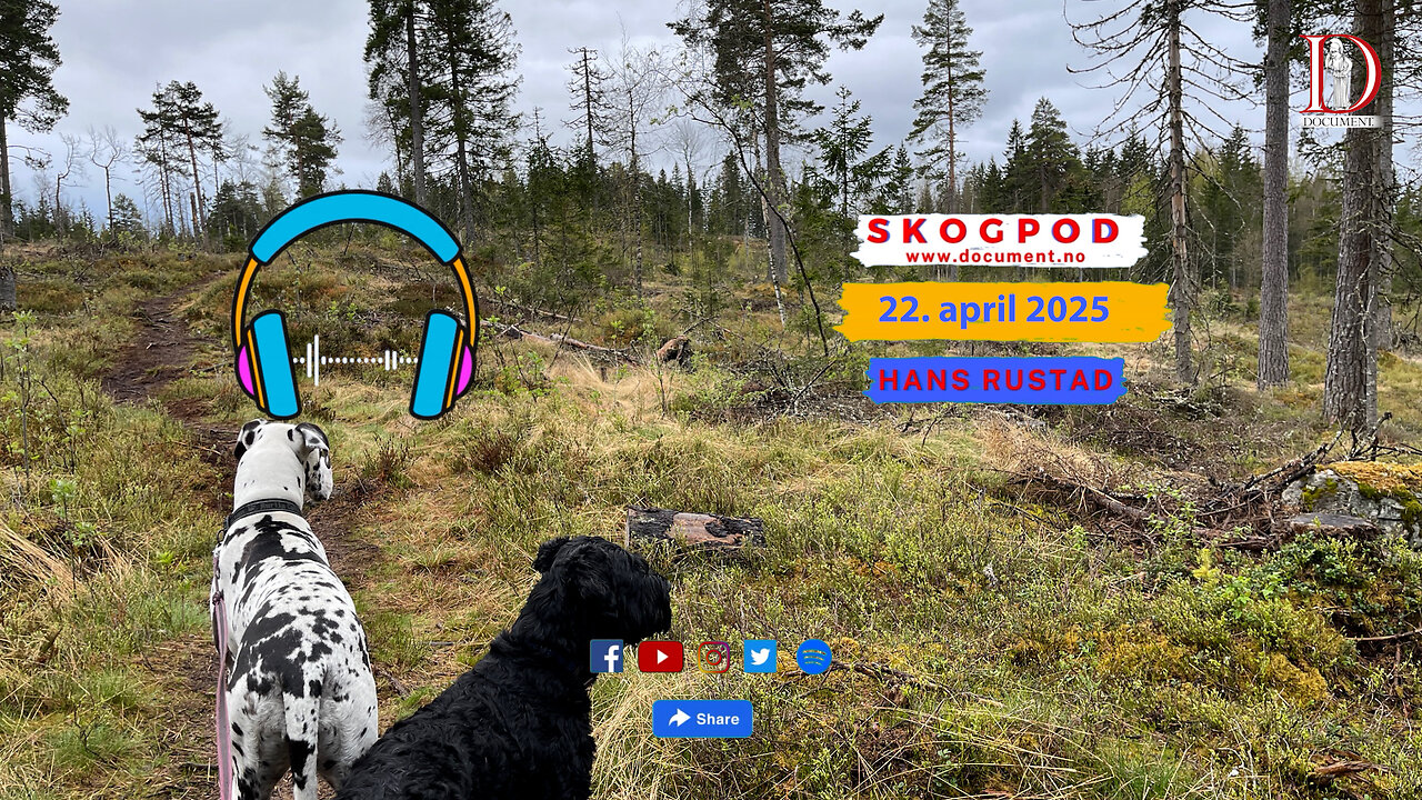 Skogpod med Hans Rustad 22. april 2025