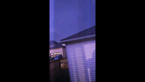 Phoenix in a crazy thunderstorm.