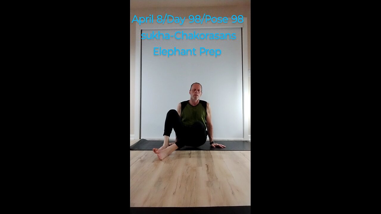 sukha-Chakorasans / Elephant Prep pose