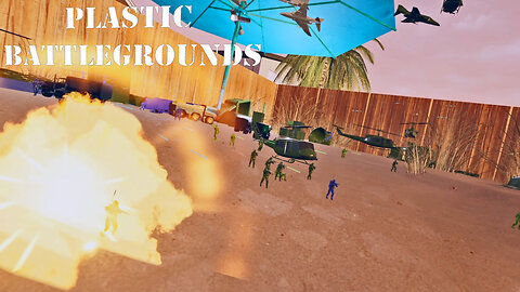 Attack On Toys But In VR!! Plastic Battlegrounds VR