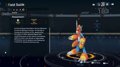 flamedramon all digivolution/de-digivolution/profile Digimon Story Time Stranger