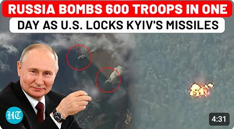 US Puzzles Kyiv? Russian Strike Wipes Out 600 Ukrainian Troops, FAB-500s & Iskander Shatter Shield
