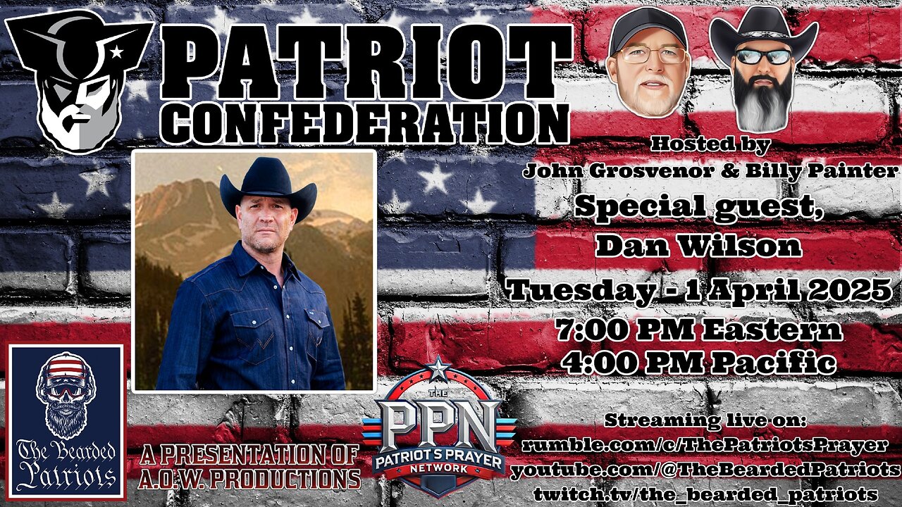 Patriot Confederation - Dan Wilson Interview (April 1, 2025)
